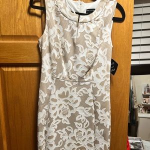 Kate and Lily cream and white lace dress size 6